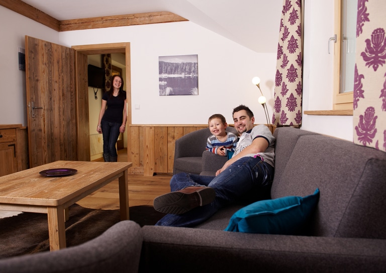Wohnbereich mit Sofa